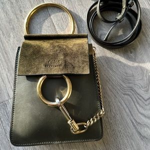 Chloe Faye mini bracelet/ crossbody bag- dark green color - SOLD ‼️‼️